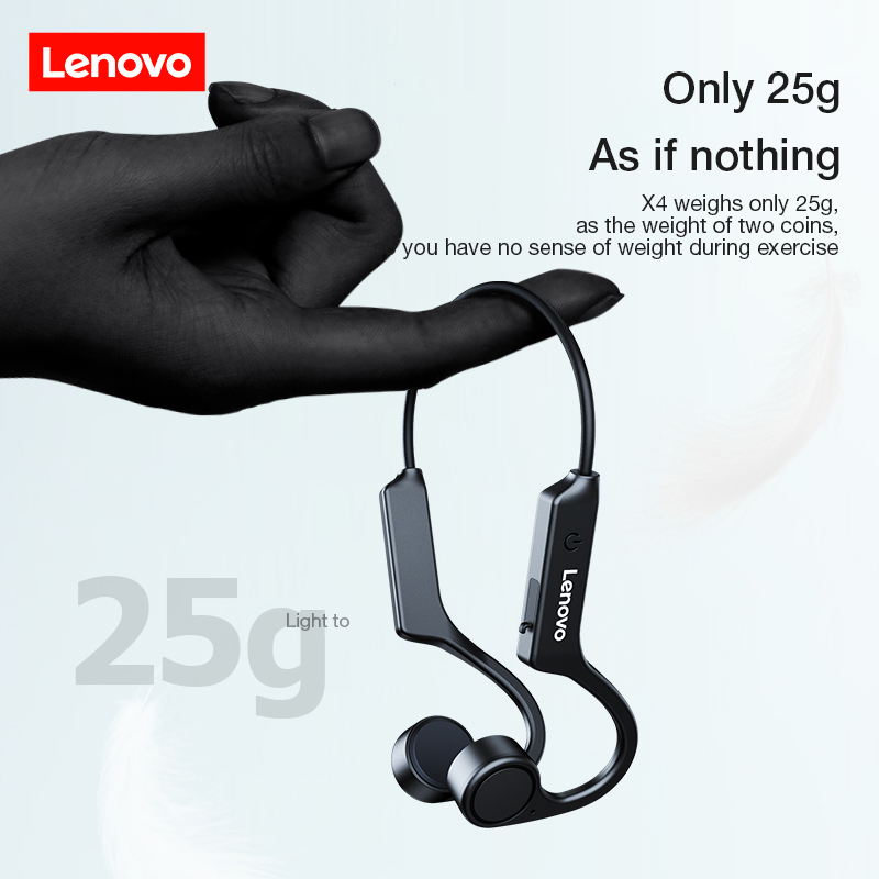 Lenovo X4 Bone Conduction Wire - Sports Earphone Hook ulasan dan harga