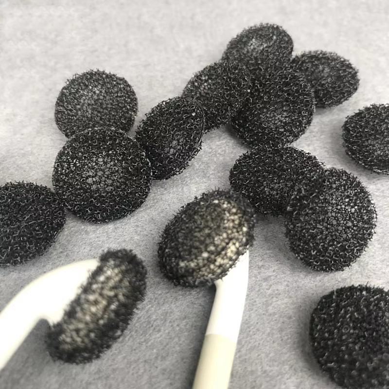 Filter Sponge Black Soft Foam  - Earphone Foam Tip ulasan dan harga