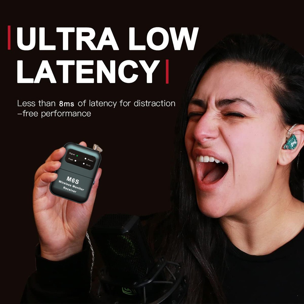 2.4G Stereo Wireless In-Ear Mo - In Ear Monitor Iem ulasan dan harga