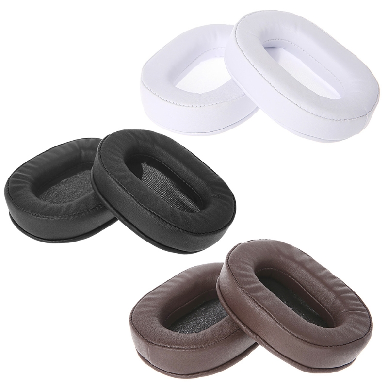 Foam Ear Pads Cushions Leather - Audio Technica Headphone Ath-M50X ulasan dan harga