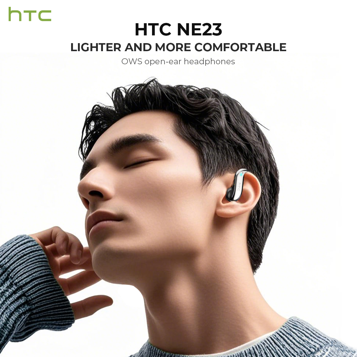 Open-ear Bluetooth Headphones  - Noise Cancelling Headphone ulasan dan harga