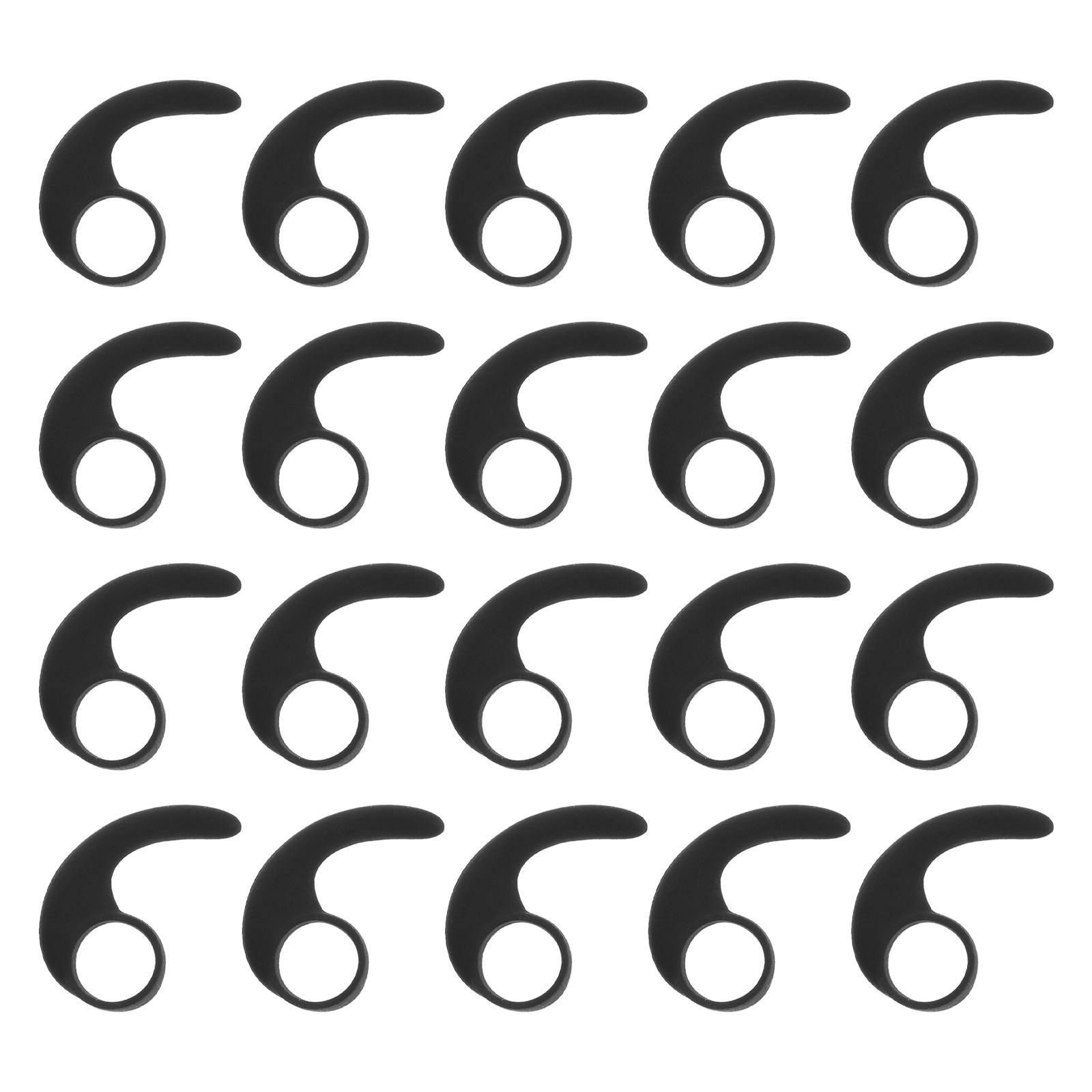 20Pcs Silicone Ear Hooks Sport - Sports Earphone Hook ulasan dan harga
