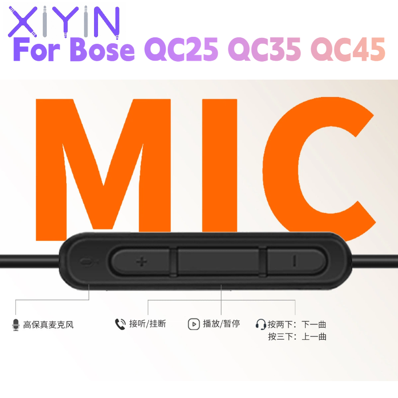 Replacement 1.4 meters DAC Typ - Bose Headphone Qc45 ulasan dan harga