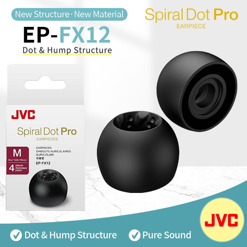 JVC EP FX12 Spiral Dot Pro Com - In Ear Monitor Iem ulasan dan harga