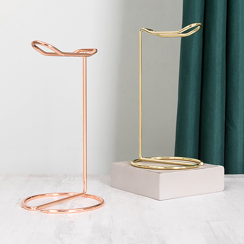 1pc Iron Line Headphone Stand  - Bluetooth Headset On Ear ulasan dan harga