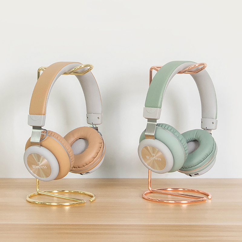 1pc Iron Line Headphone Stand  - Bluetooth Headset On Ear ulasan dan harga